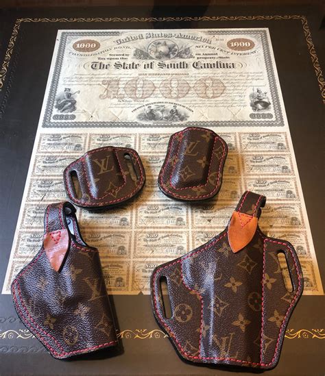 louis vuitton holster vest|custom made 1911 holsters.